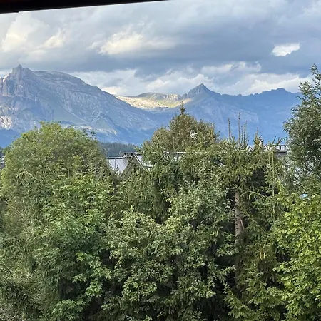 Avec Terrasse Et Vue - Apartment Megève