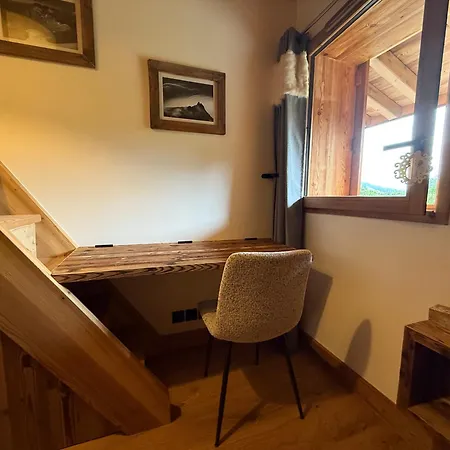 Avec Terrasse Et Vue - Apartment Megève